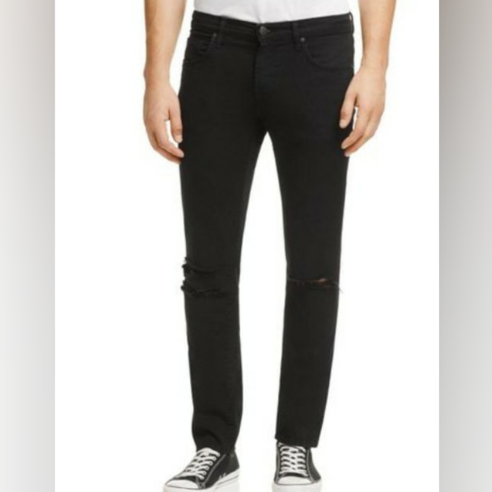 mens j brand tyler slim stretch black twill pants - Picture 2 of 8